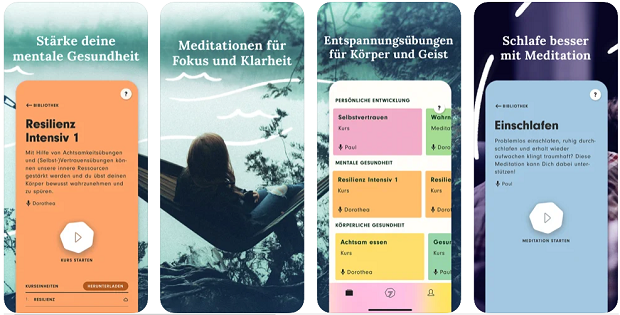 7Mind gesundheits app vorschau