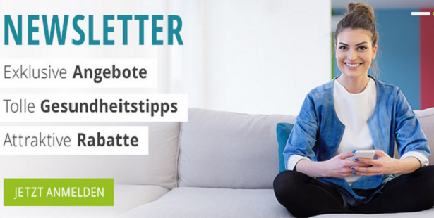 Bodfeld-Apotheke Gutschein Newsletter