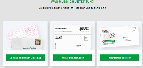 Europa Apotheek Gutschein