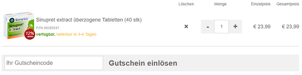 Apotheke.de Gutschein