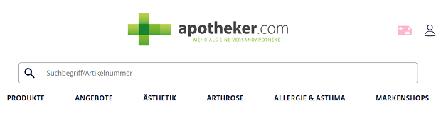 Bei Apotheker.com sparen