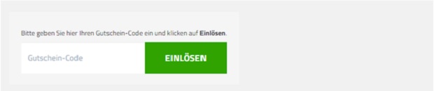 delmed Gutschein einloesen im Warenkorb