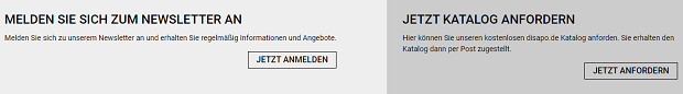 Disapo Gutscheine im Newsletter und Katalog