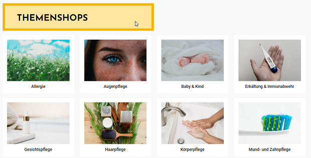 Disapo Online Apotheke Themenshops