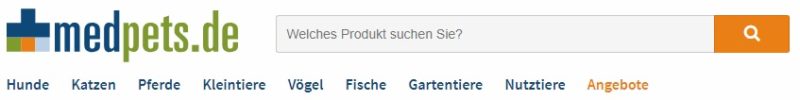 MedPets Suche