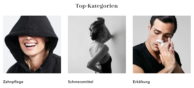 Douglas Apotheke Kategorien