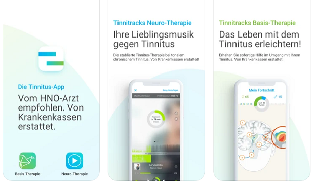 medizinische app auf rezept tinitus